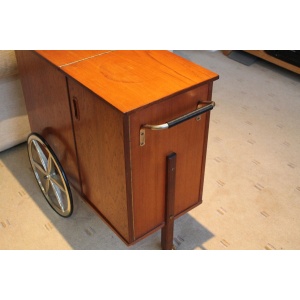 Mid Century Bar Cart