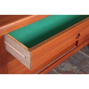 Mid Century Danish Teak Sideboard By H W Klien For Bramin