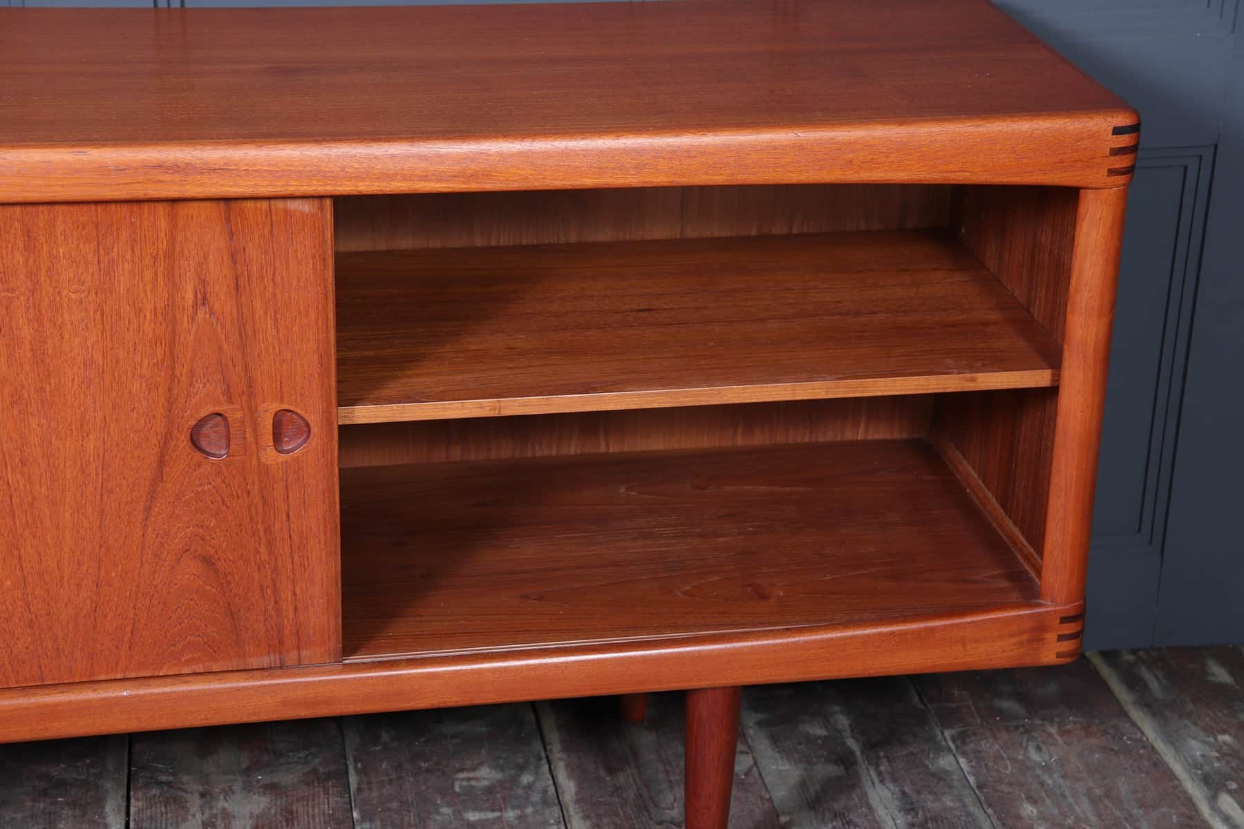 Mid Century Danish Teak Sideboard By H W Klien For Bramin