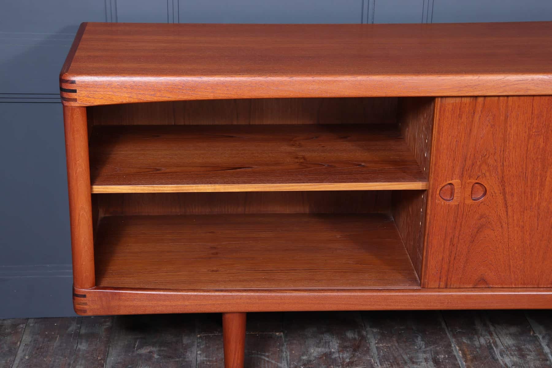Mid Century Danish Teak Sideboard By H W Klien For Bramin