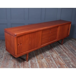 Mid Century Danish Teak Sideboard By H W Klien For Bramin