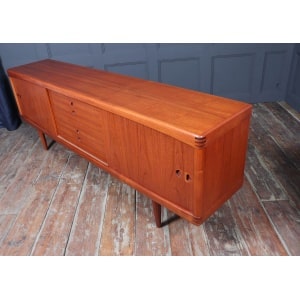 Mid Century Danish Teak Sideboard By H W Klien For Bramin