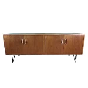 Mid Century Teak G Plan Sideboard On Hairpin Legs