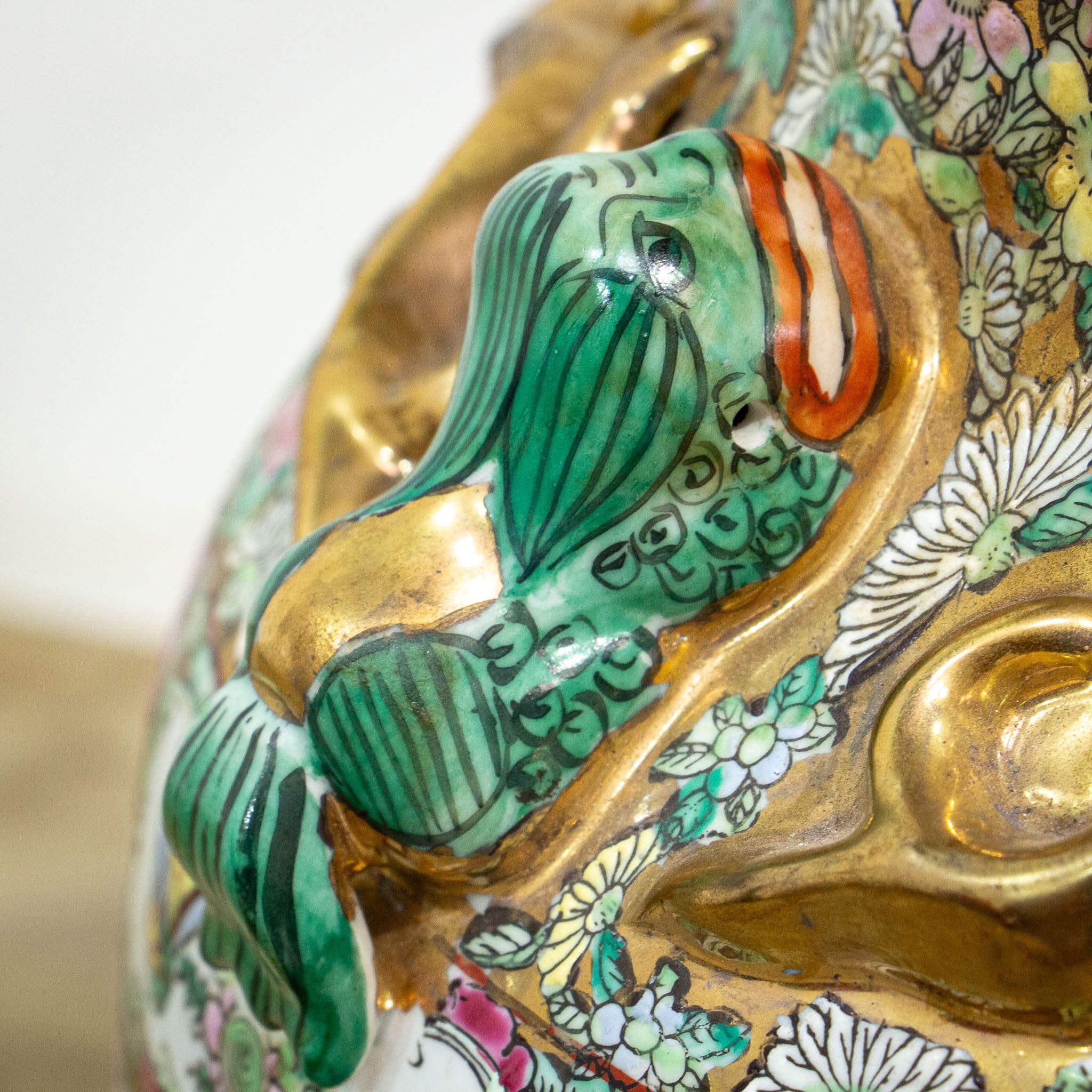 Pair of Large Qing Style Chinese Vases