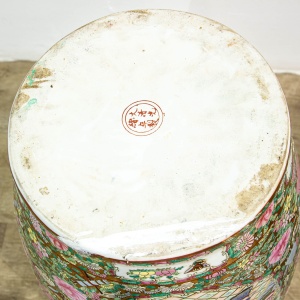 Pair of Large Qing Style Chinese Vases
