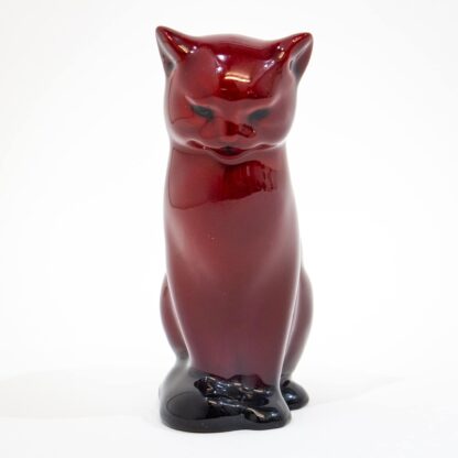 Royal Doulton Flambe Cat - Image 3