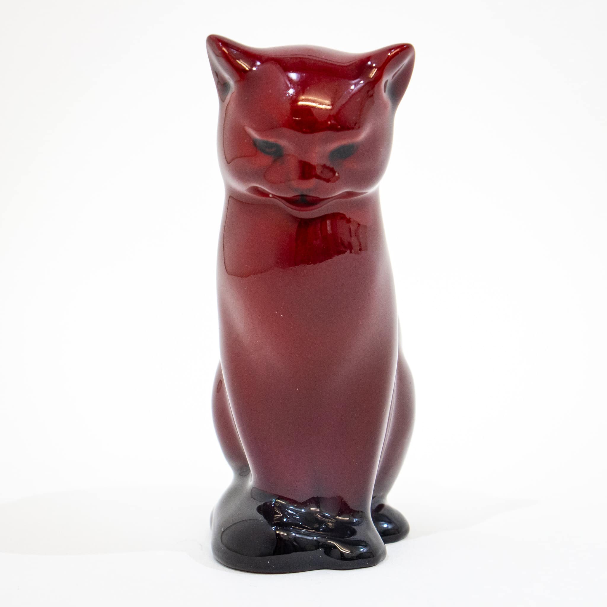 Royal Doulton Flambe Cat