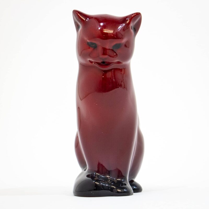 Royal Doulton Flambe Cat