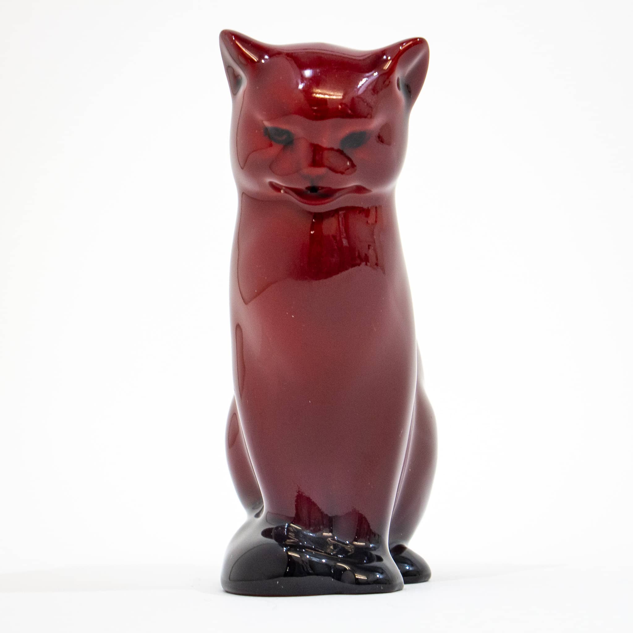 Royal Doulton Flambe Cat