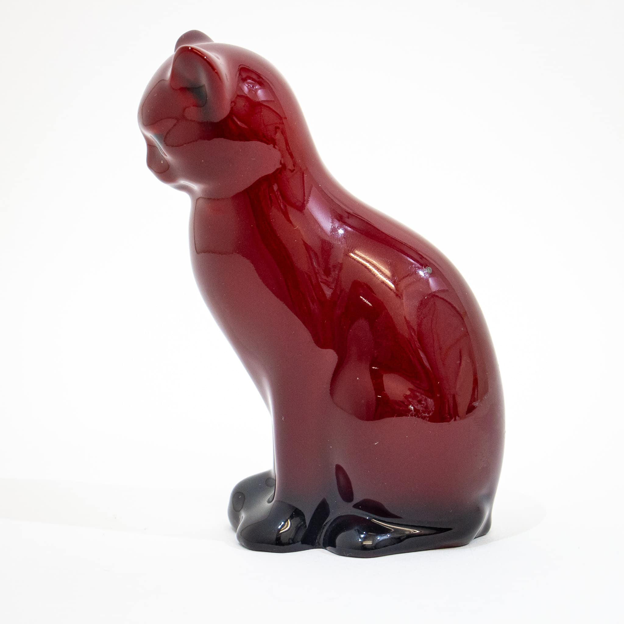 Royal Doulton Flambe Cat
