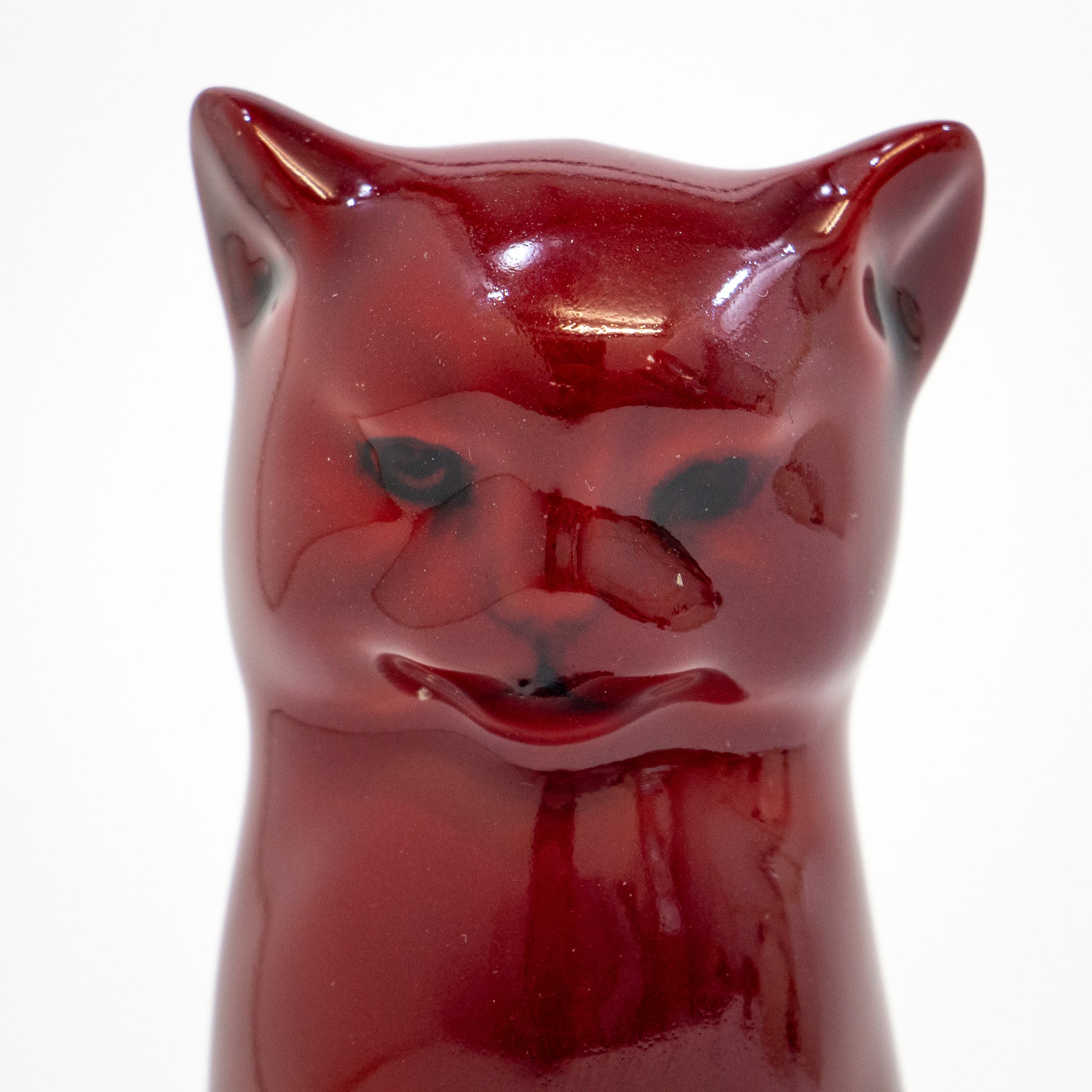 Royal Doulton Flambe Cat