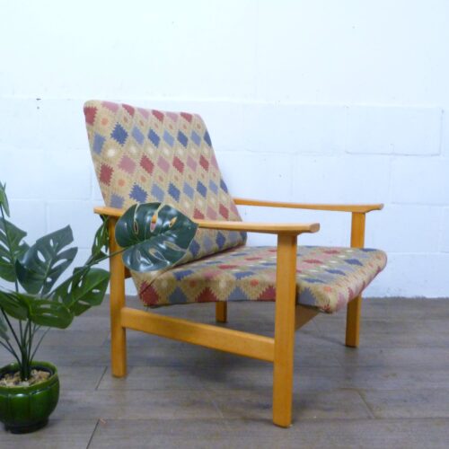 Mid-Century Danish Style Lounge Chair
