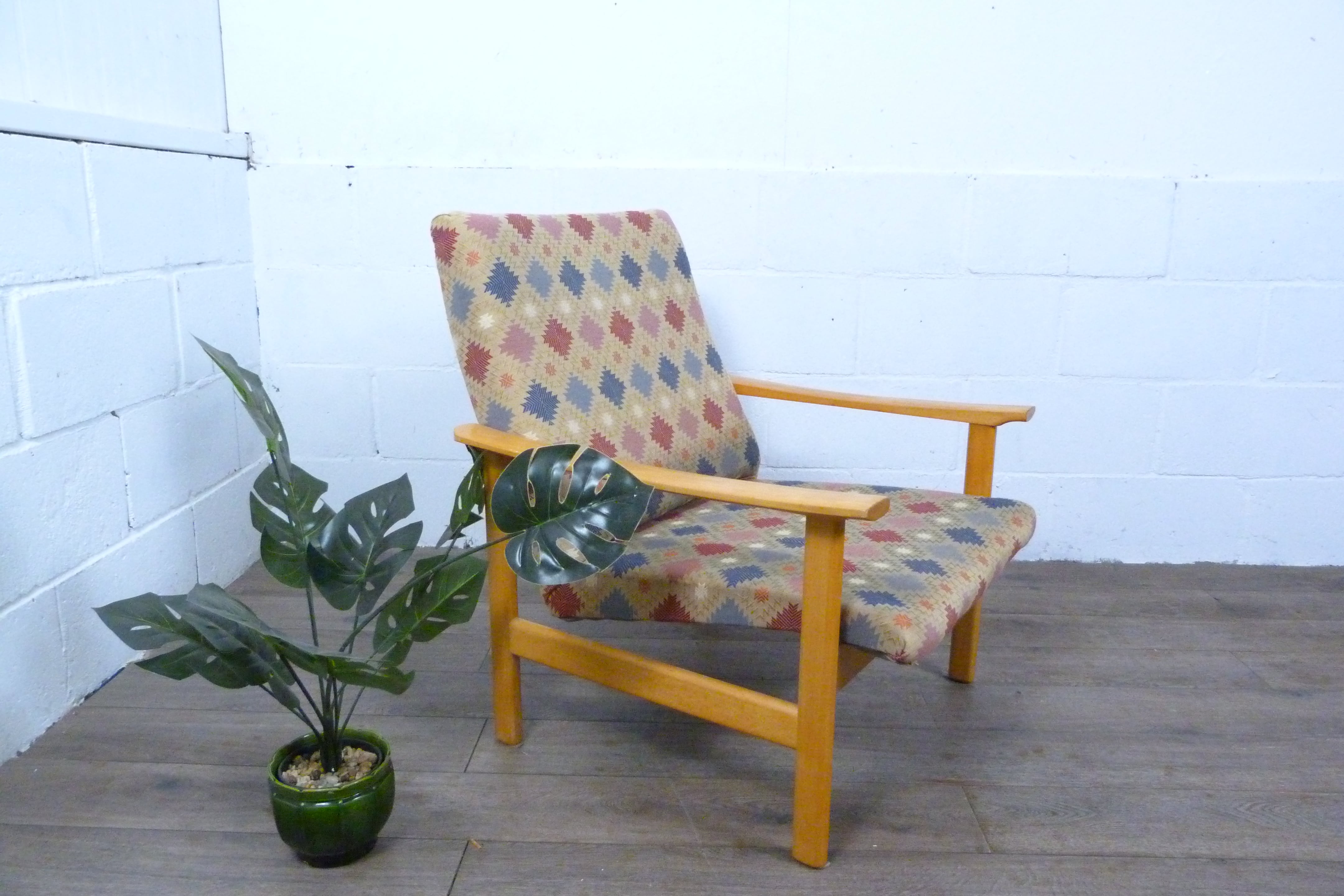 Mid-Century Danish Style Lounge Chair