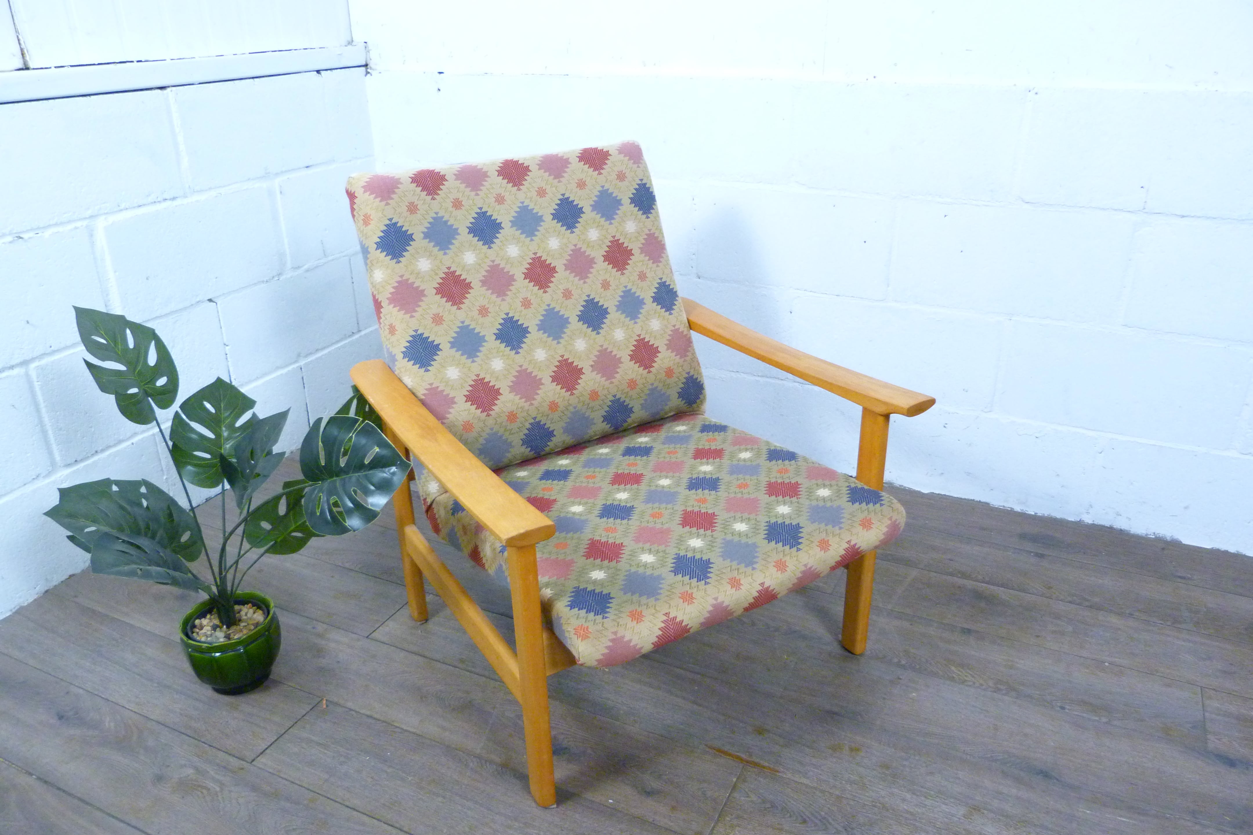 Mid-Century Danish Style Lounge Chair