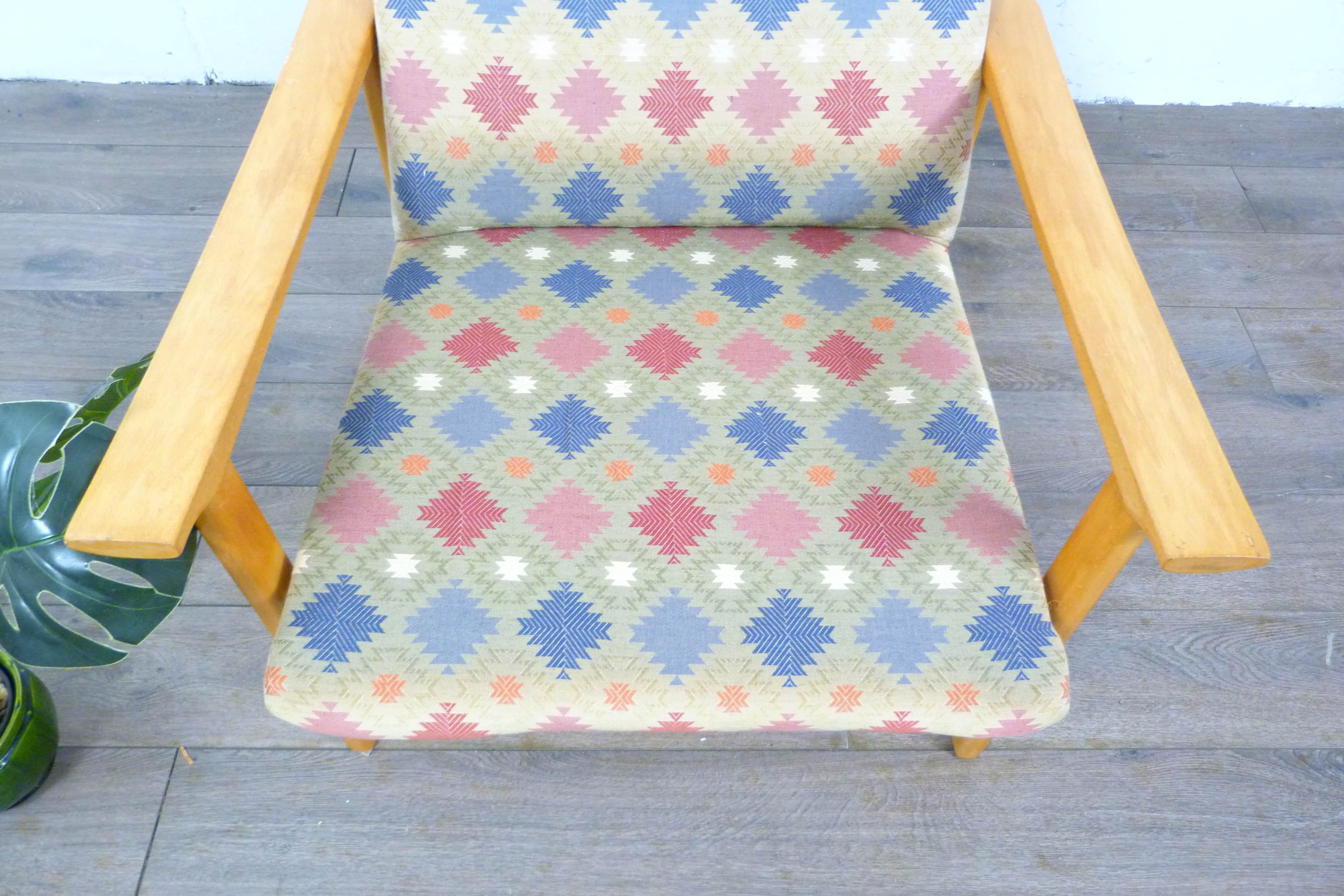 Mid-Century Danish Style Lounge Chair