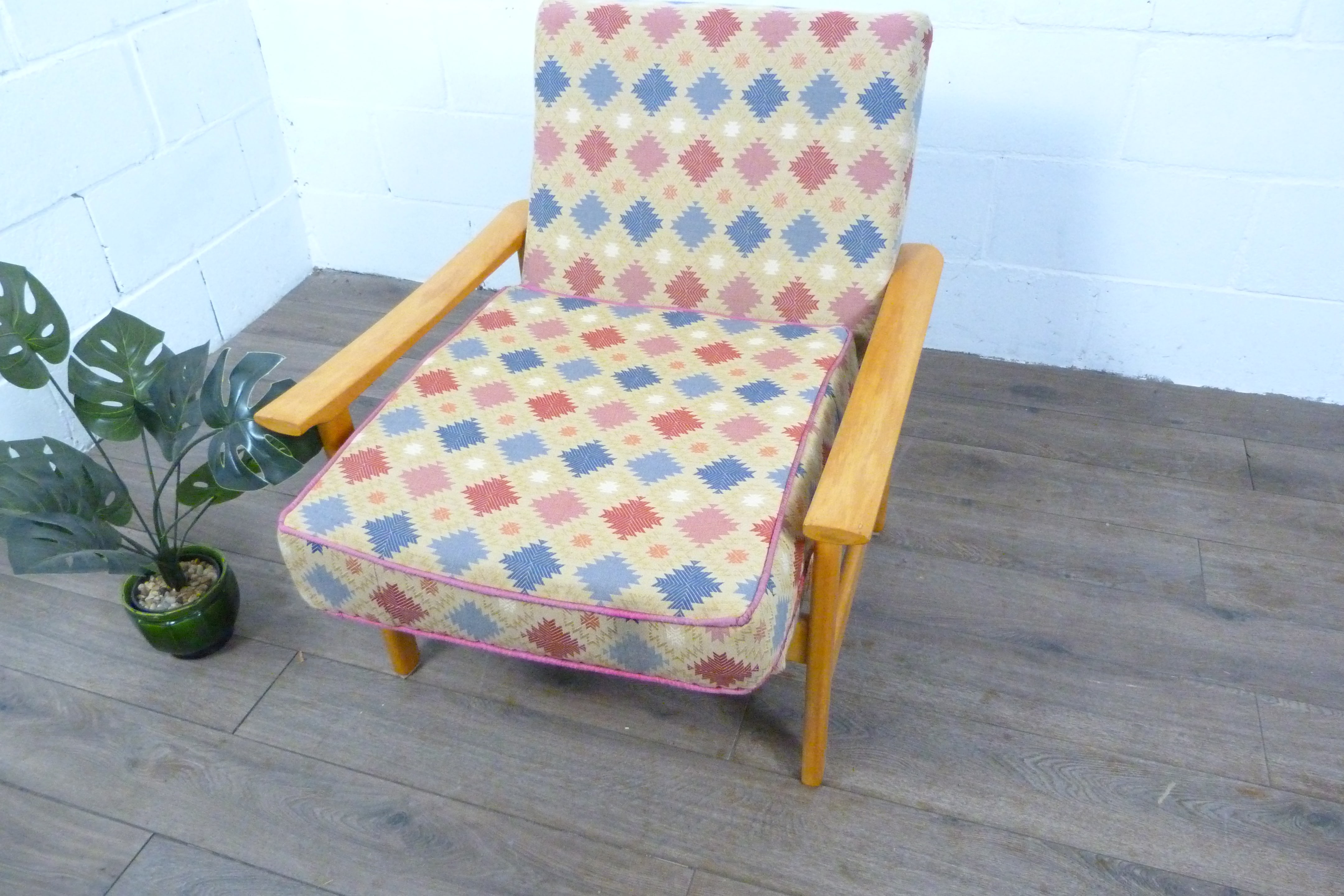 Mid-Century Danish Style Lounge Chair