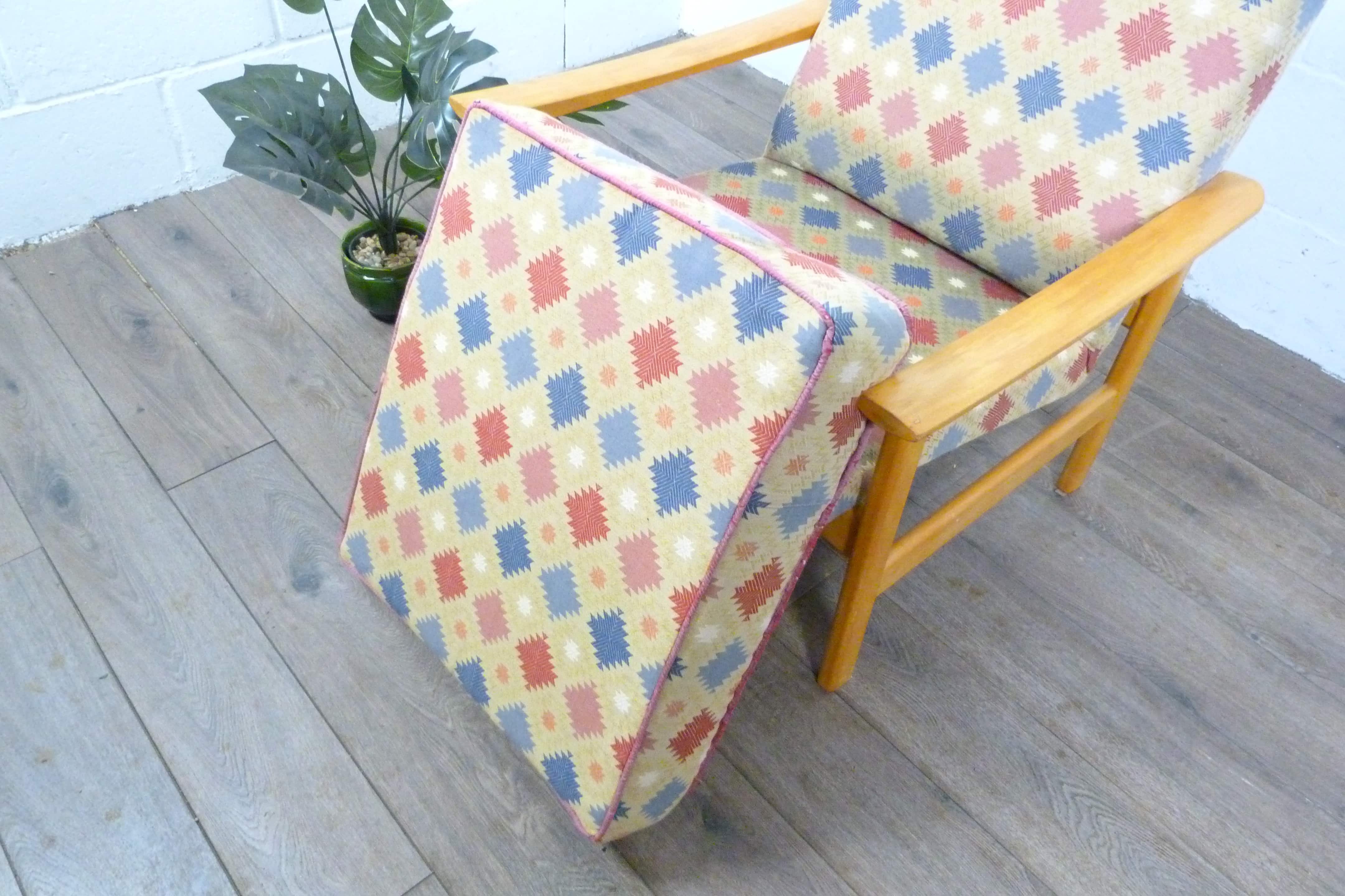 Mid-Century Danish Style Lounge Chair