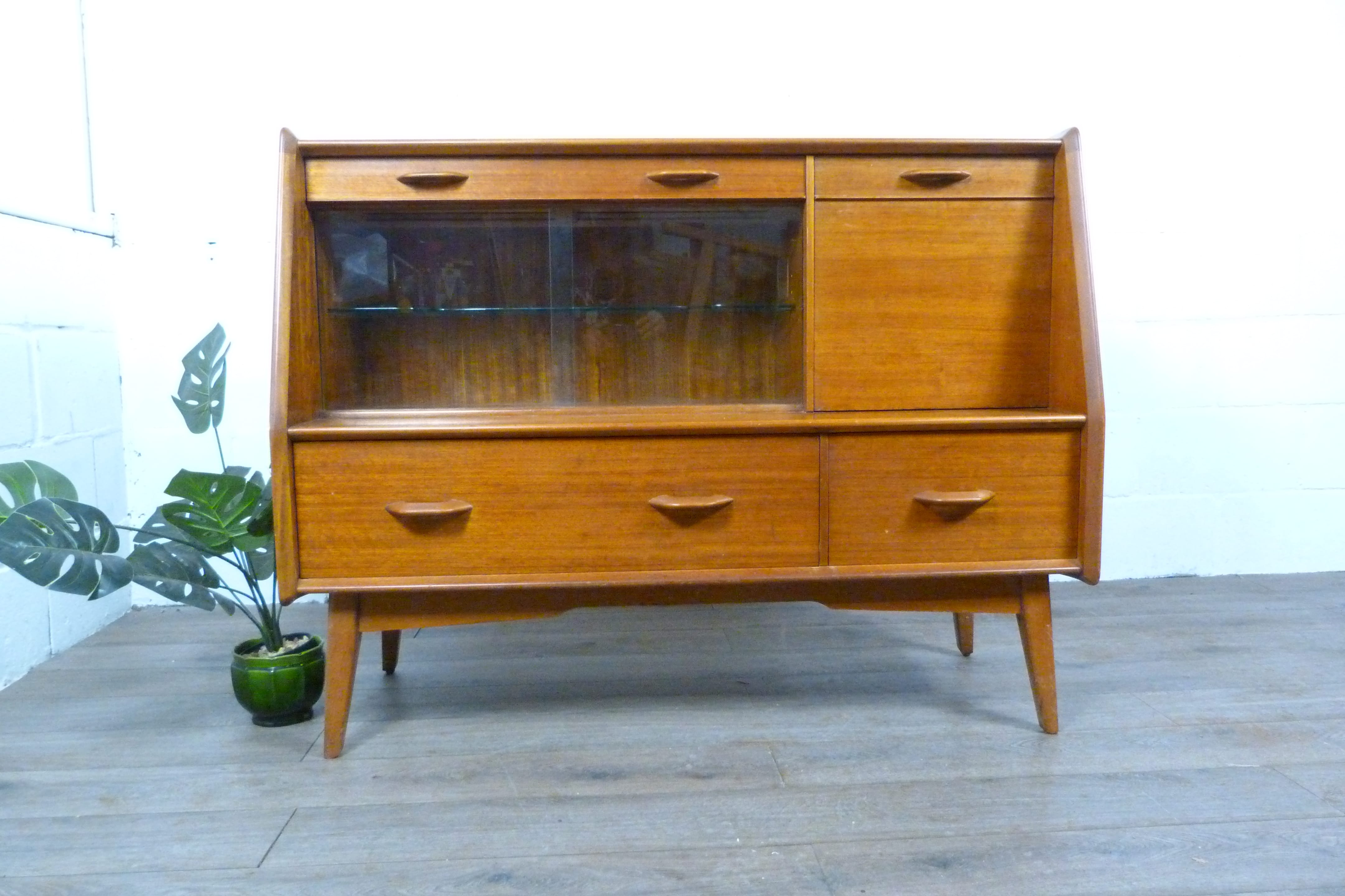 G Plan Brandon Oak Cocktail Cabinet