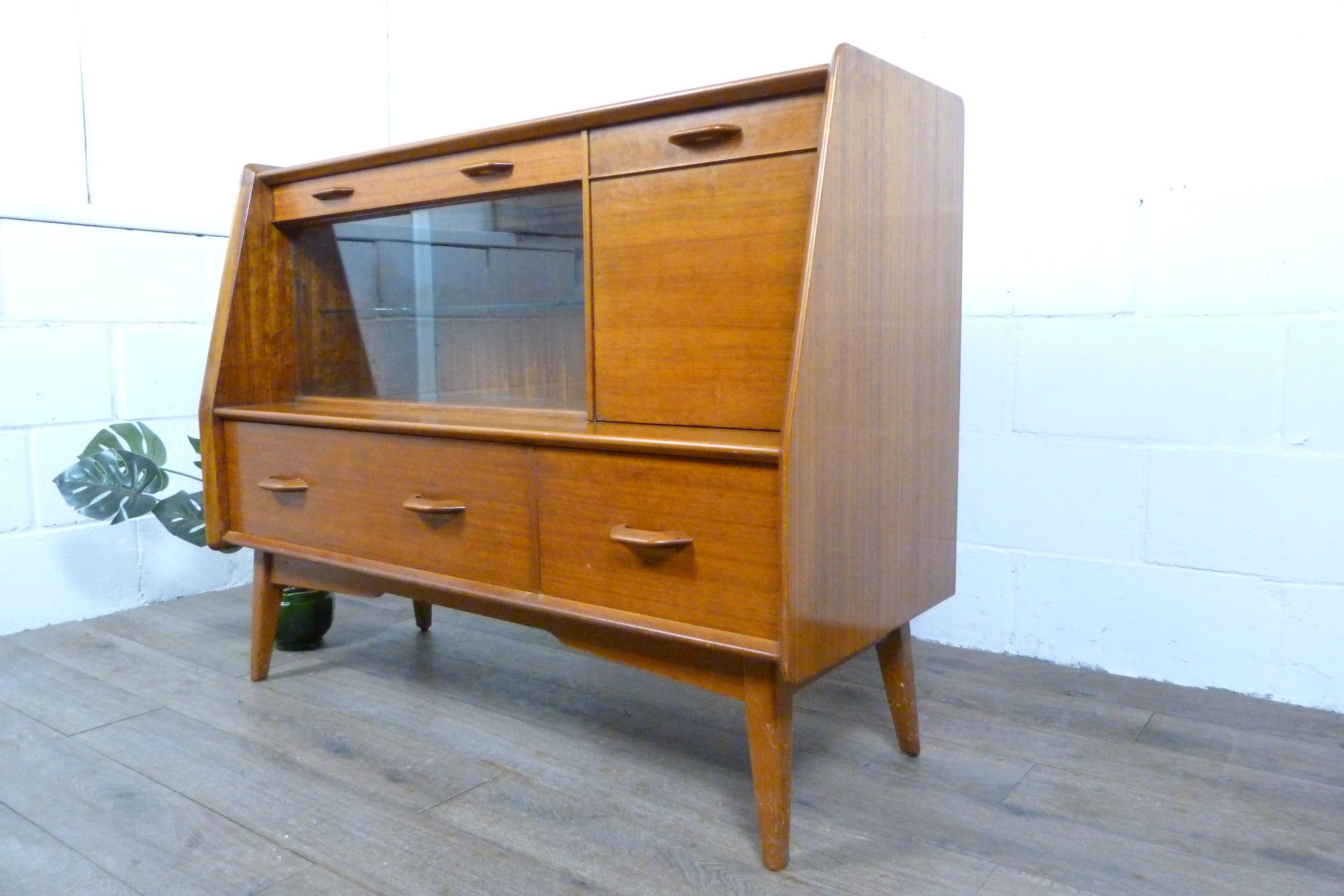 G Plan Brandon Oak Cocktail Cabinet