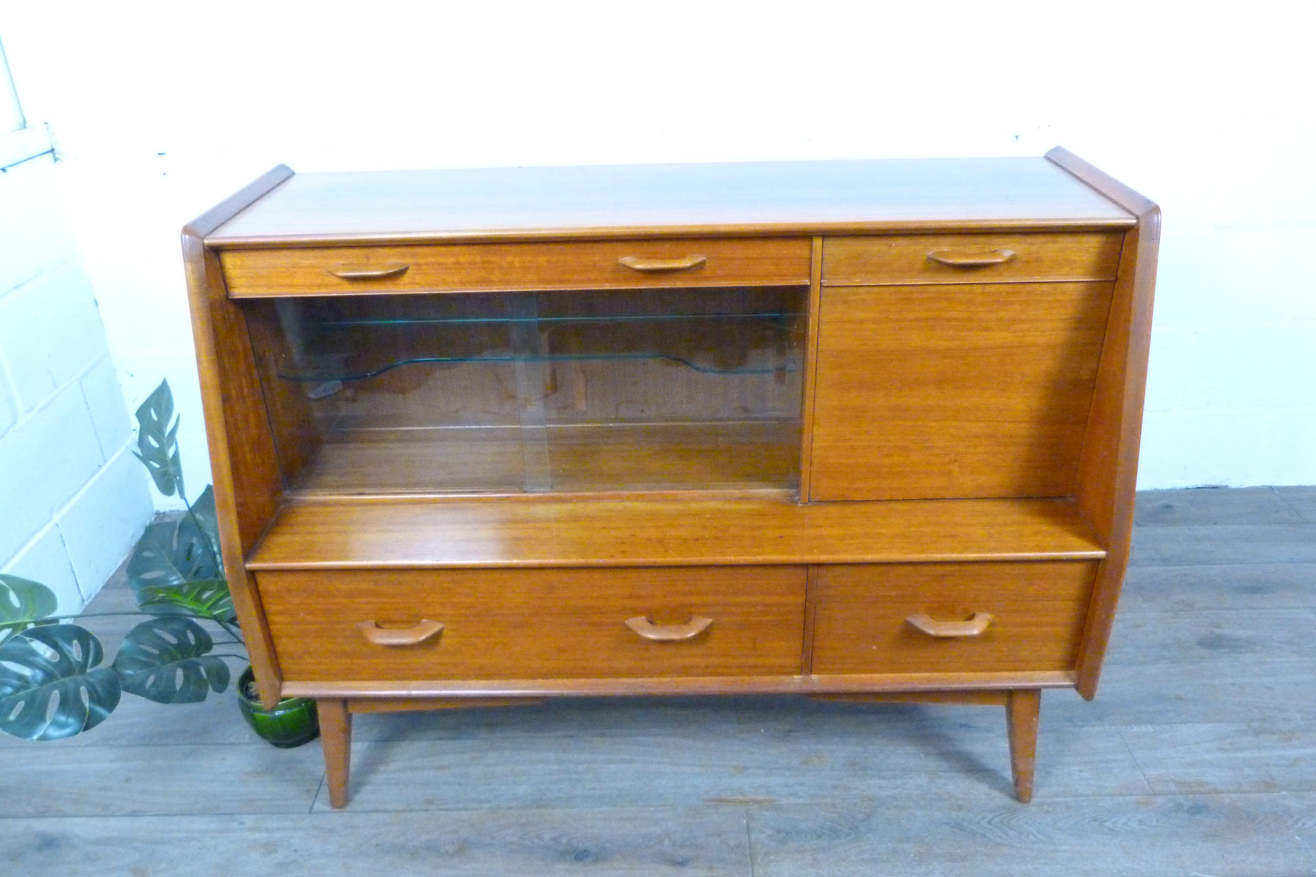 G Plan Brandon Oak Cocktail Cabinet