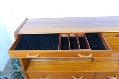 G Plan Brandon Oak Cocktail Cabinet - Image 5