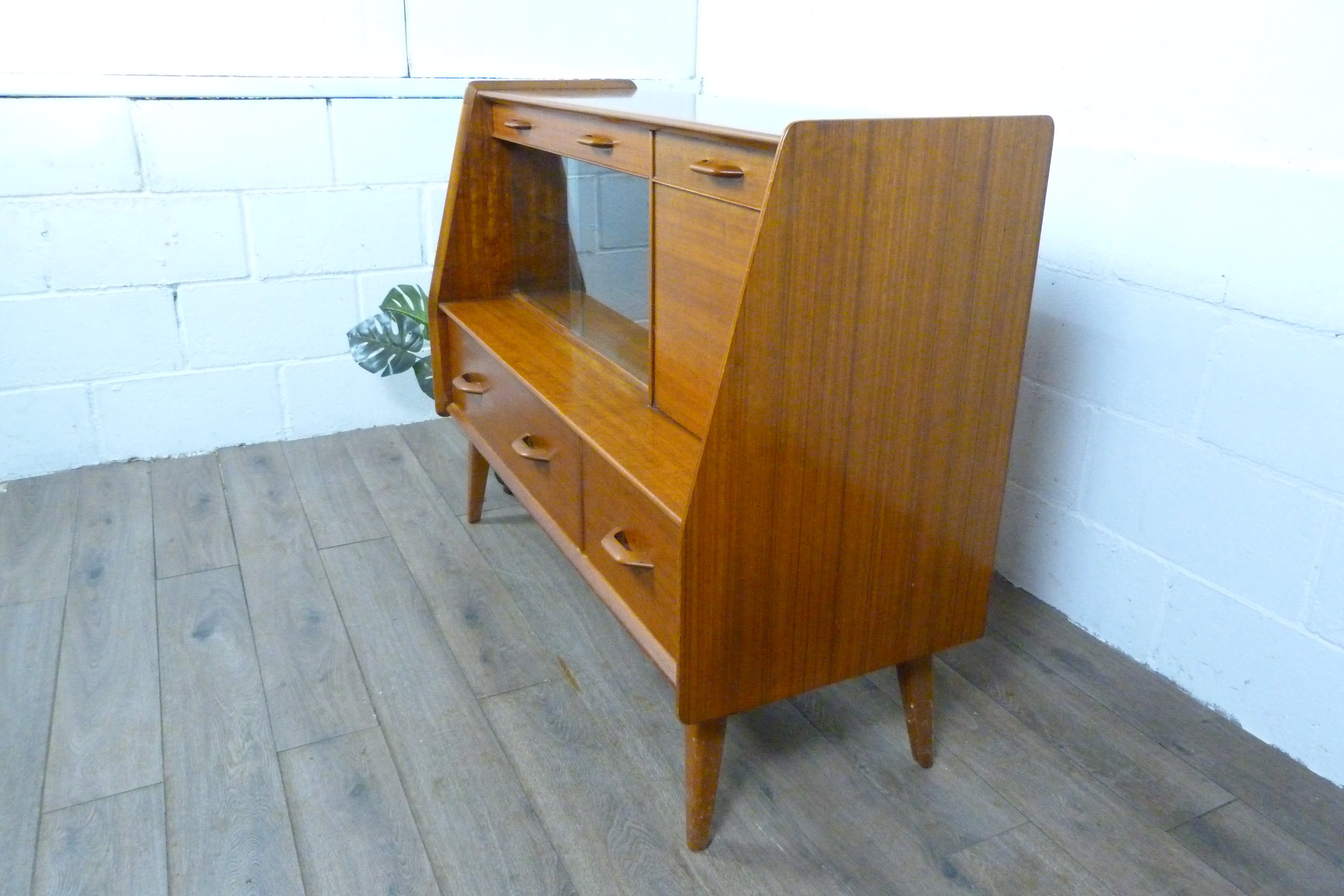 G Plan Brandon Oak Cocktail Cabinet