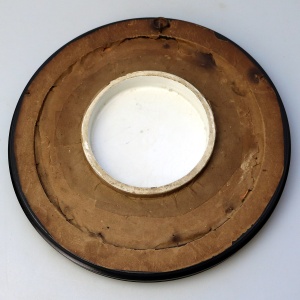 Antique pottery Pot Lid Dublin Industrial Exhibition 1853 Irish interest C.19thC