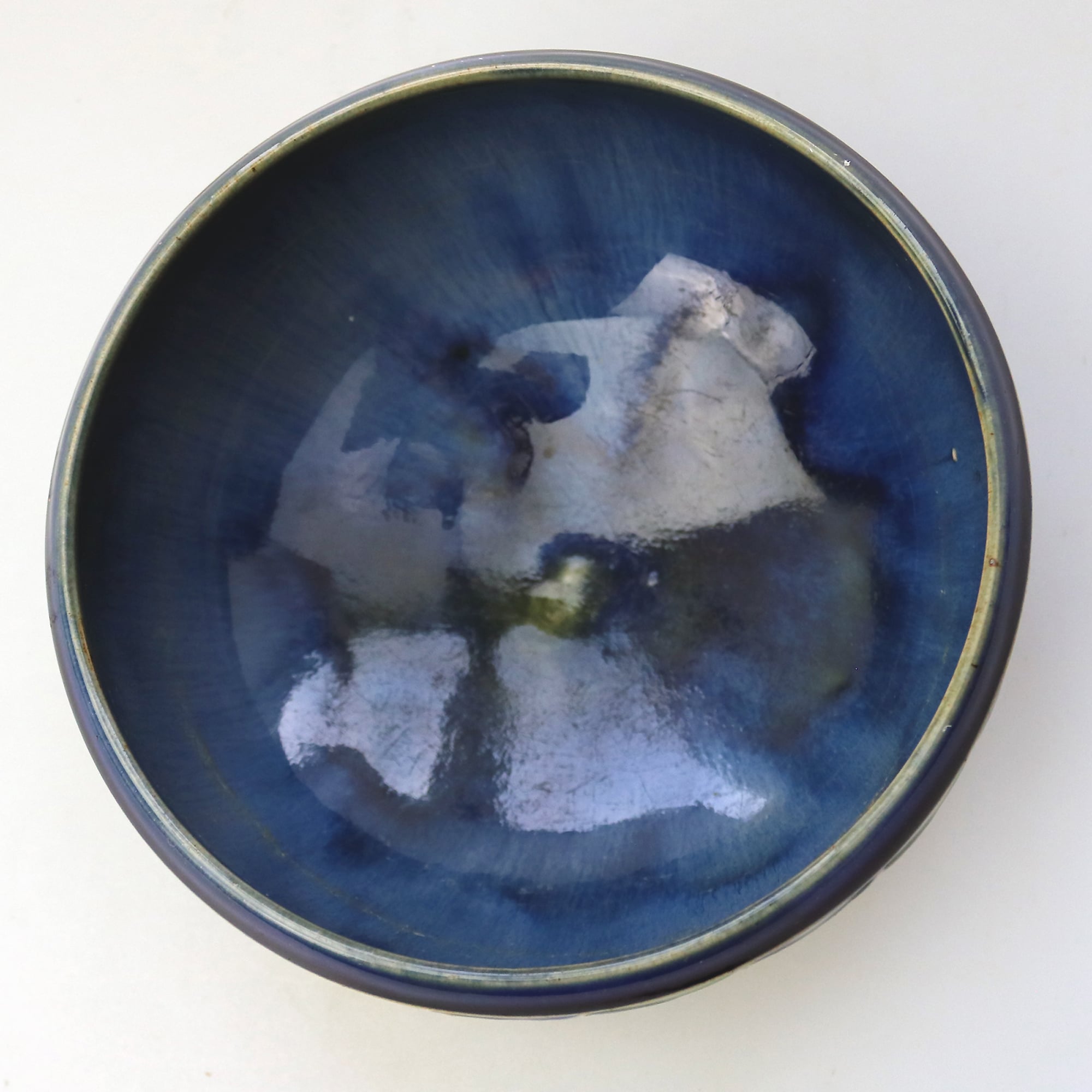 Antique Art Nouveau Royal Doulton pottery Bowl designed by Maud Bowden C.1900