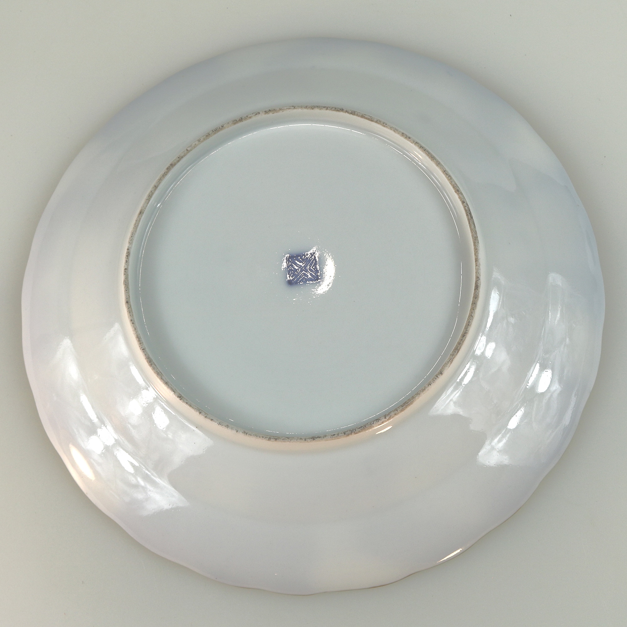 A fine antique porcelain hand-painted Edmé Samson Worcester style Plate C.1890