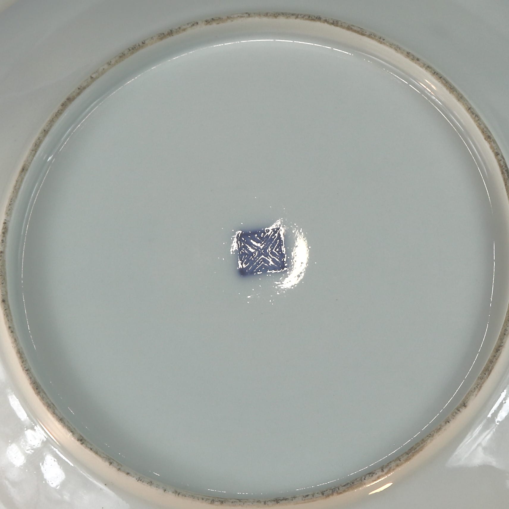A fine antique porcelain hand-painted Edmé Samson Worcester style Plate C.1890
