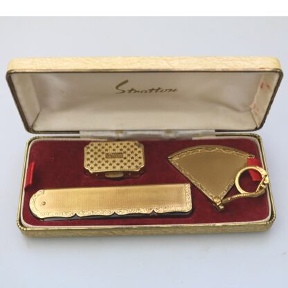 An unusual mid-century cased Stratton ladies vanity Presentation Set C.1950's+ - Image 2