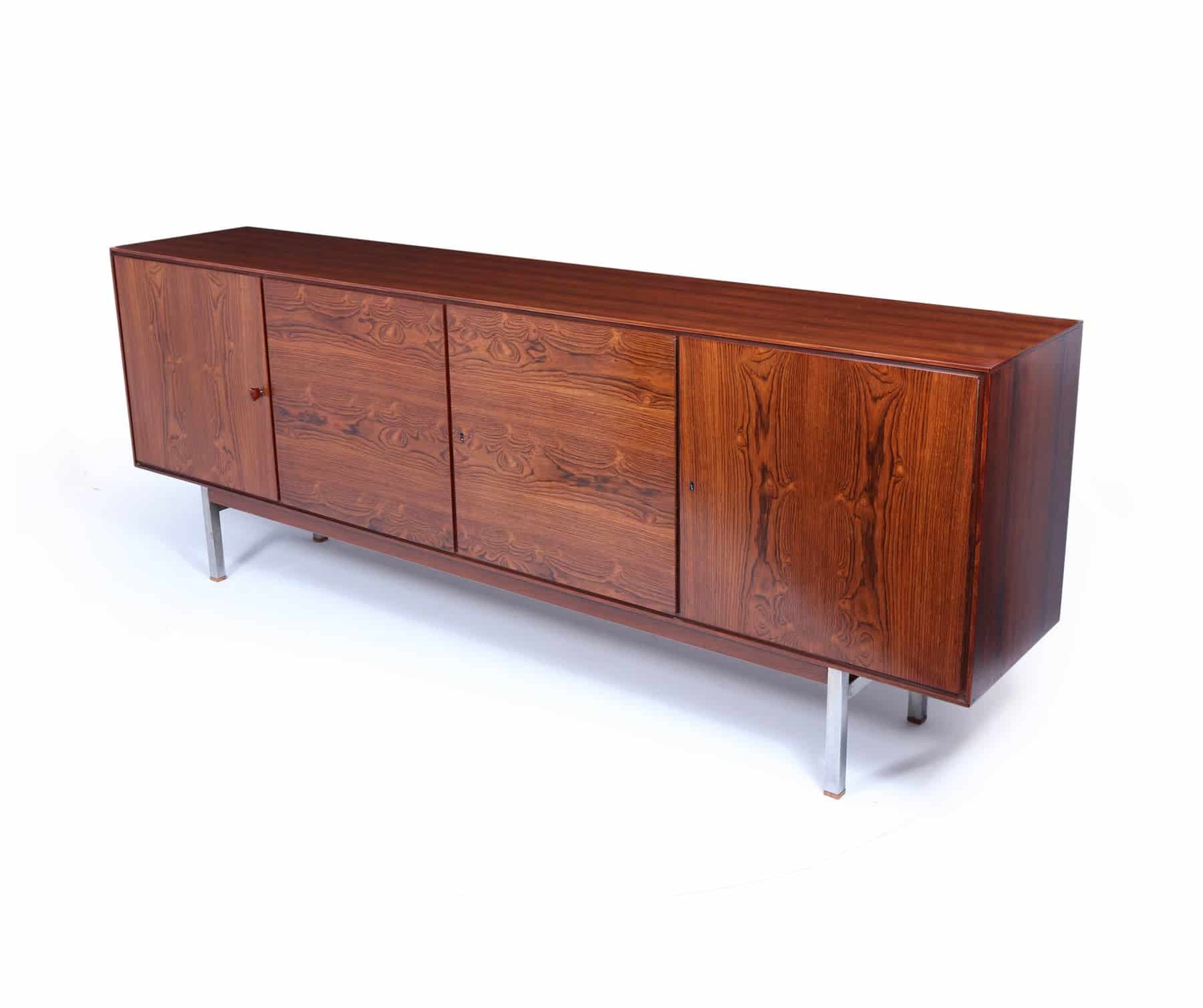 Mid Century Swiss Rosewood Sideboard C1960