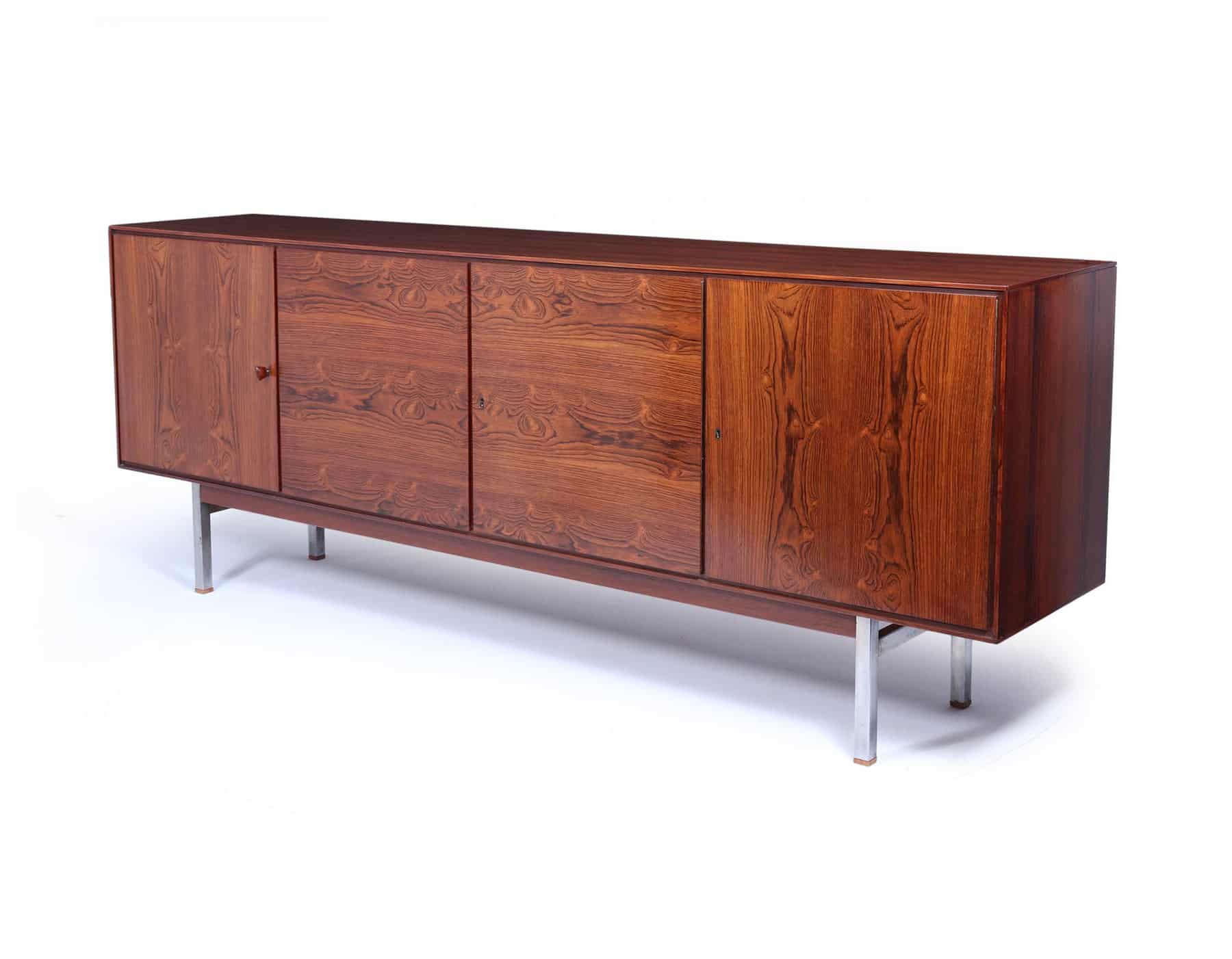 Mid Century Swiss Rosewood Sideboard C1960