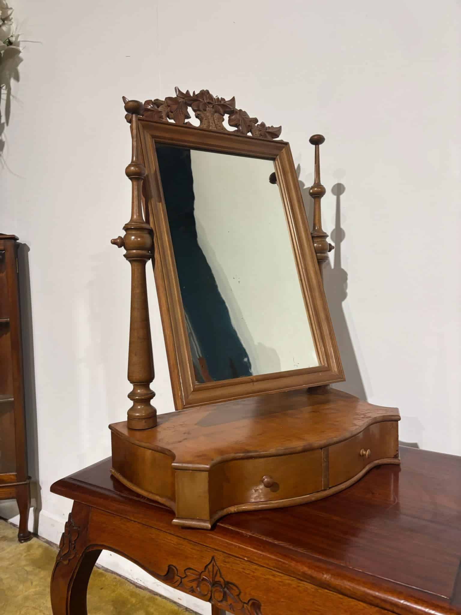 Vintage 1930's French Provincial Dressing Mirror