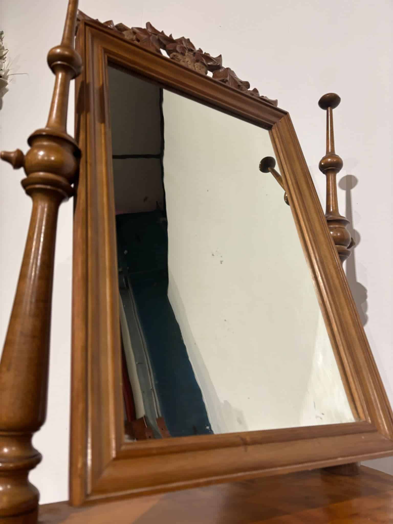 Vintage 1930's French Provincial Dressing Mirror