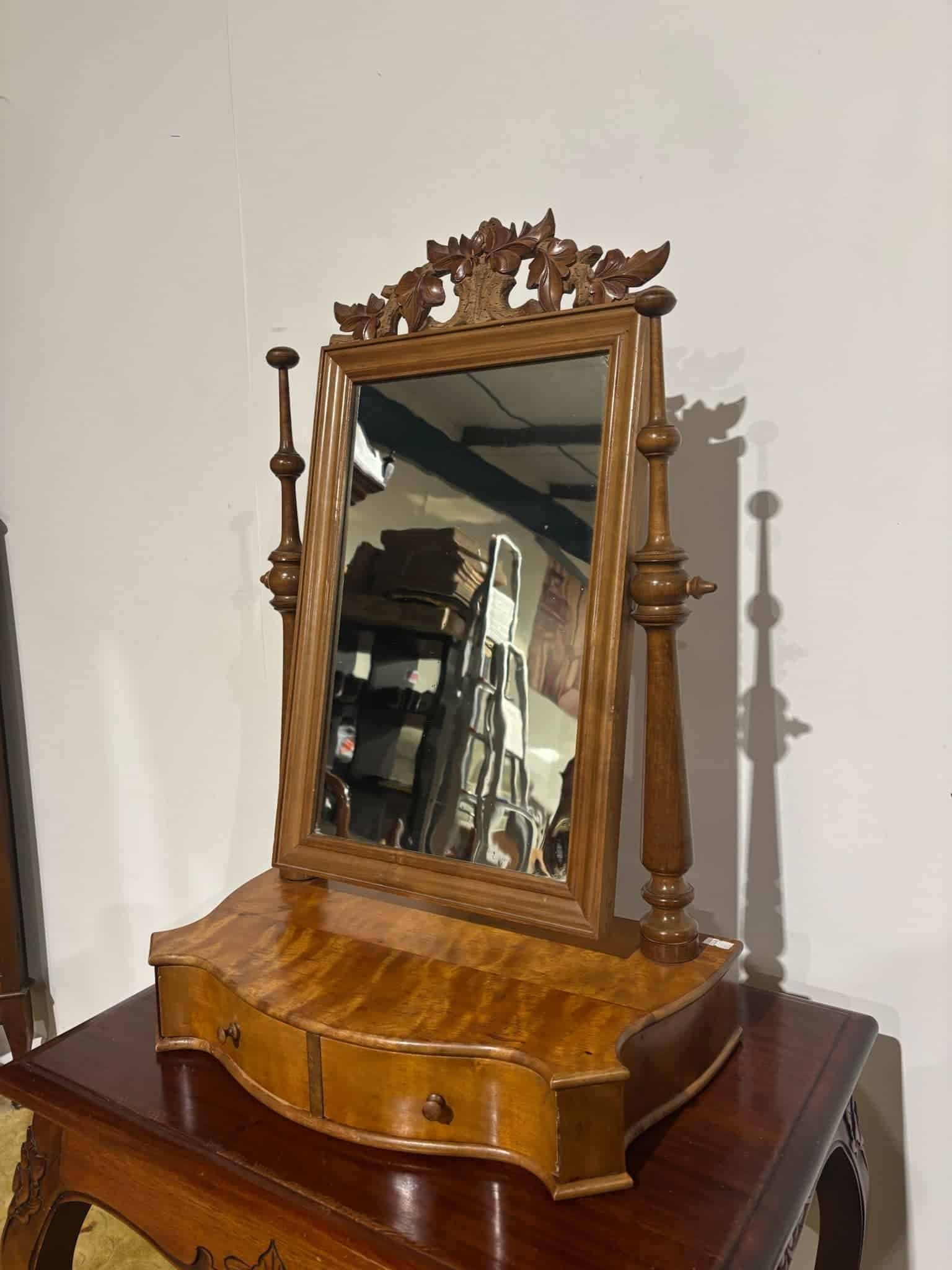 Vintage 1930's French Provincial Dressing Mirror