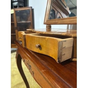 Vintage 1930's French Provincial Dressing Mirror
