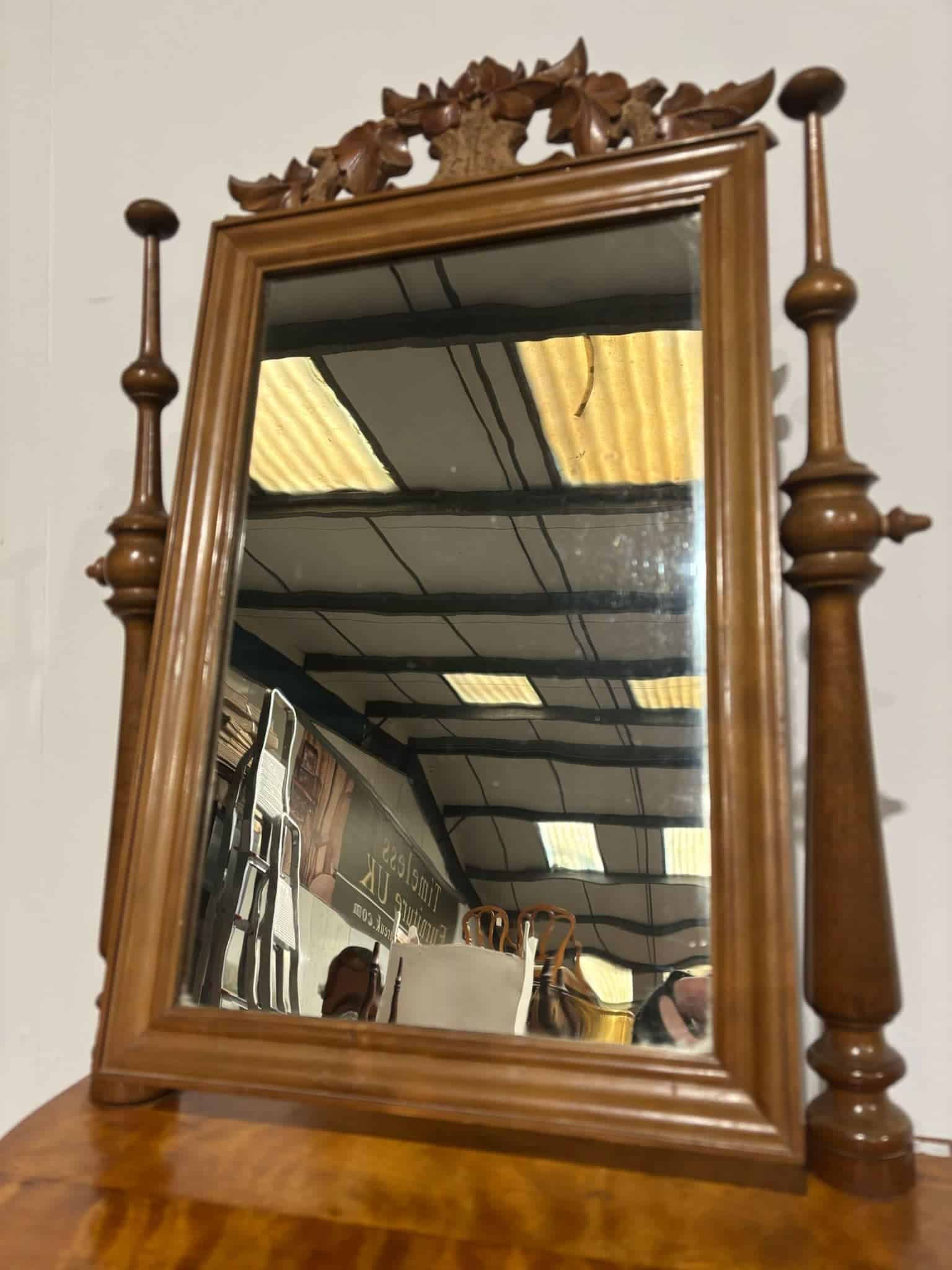 Vintage 1930's French Provincial Dressing Mirror
