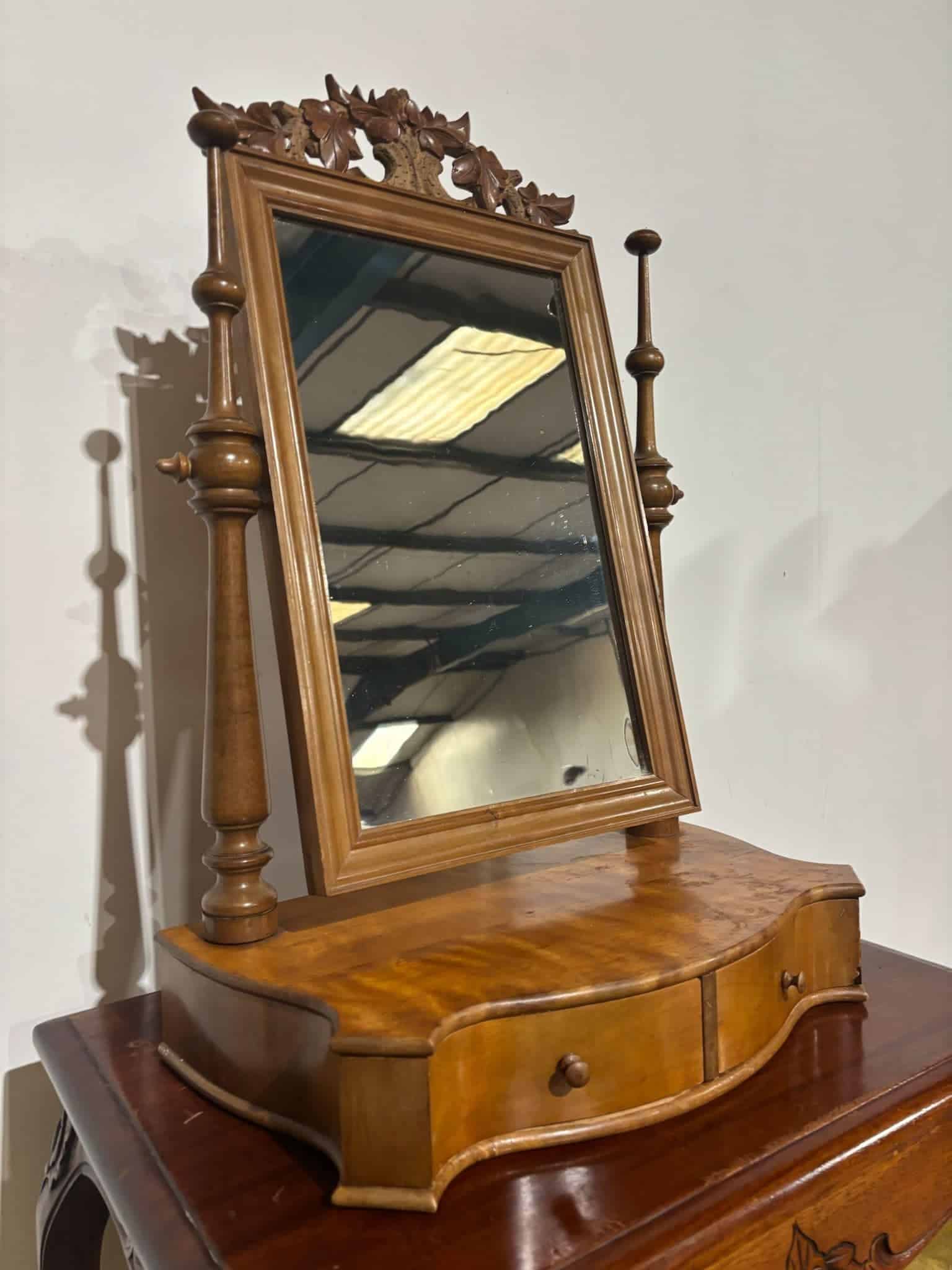 Vintage 1930's French Provincial Dressing Mirror