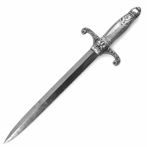 A wonderful Scandinavian 830 solid silver Viking Sword Letter Opener C.20thC