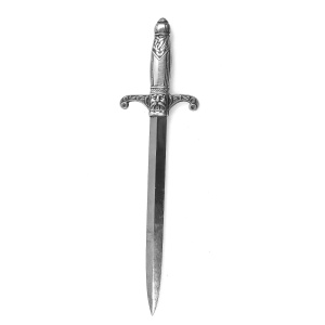 A wonderful Scandinavian 830 solid silver Viking Sword Letter Opener C.20thC