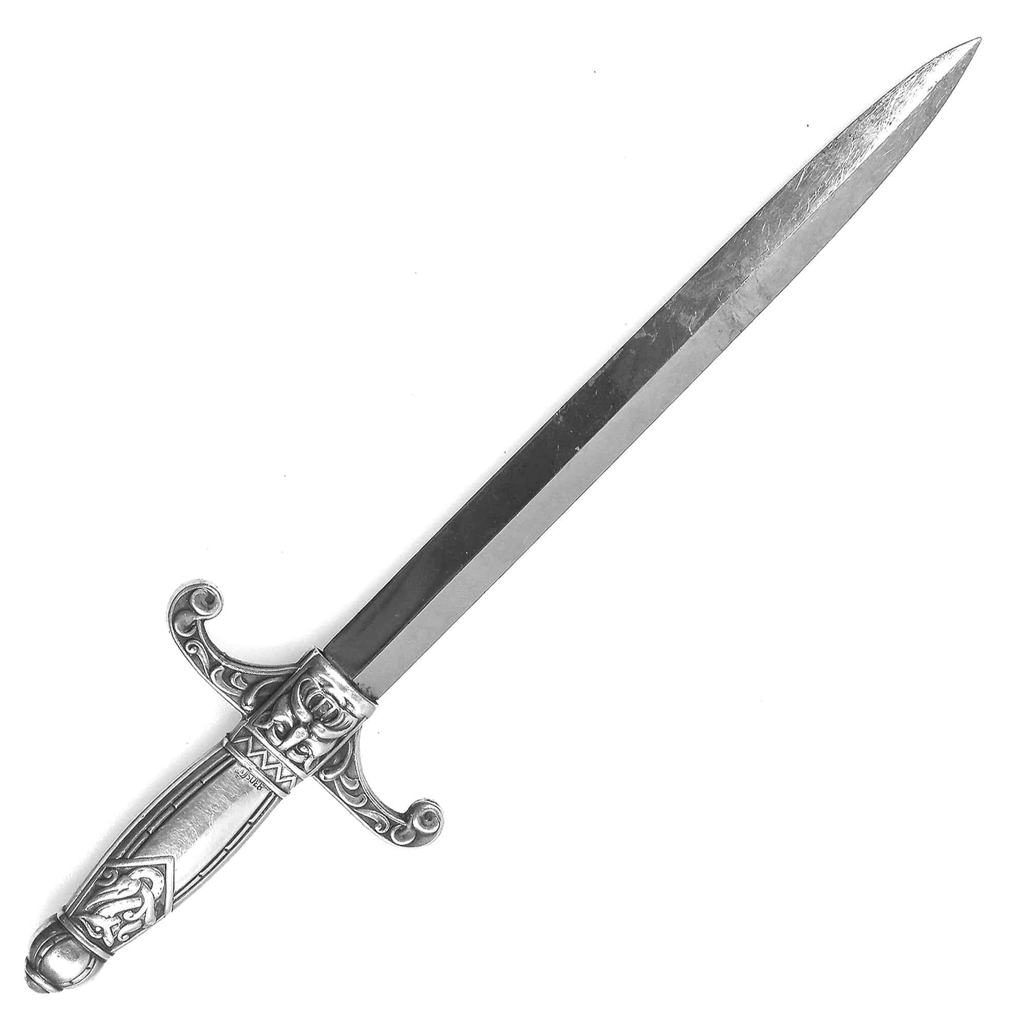 A wonderful Scandinavian 830 solid silver Viking Sword Letter Opener C.20thC