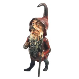 A rare antique Vienna cold painted bronze Grimm's Snow White Dwarf Figure C.1900