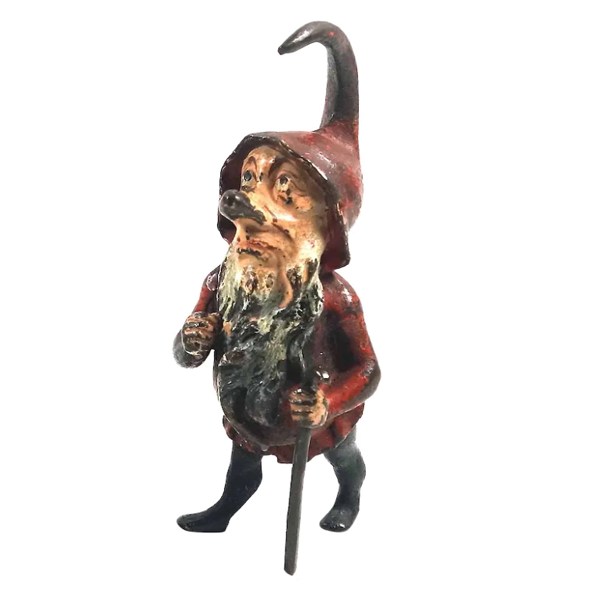 A rare antique Vienna cold painted bronze Grimm's Snow White Dwarf Figure C.1900