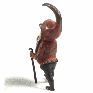 A rare antique Vienna cold painted bronze Grimm's Snow White Dwarf Figure C.1900