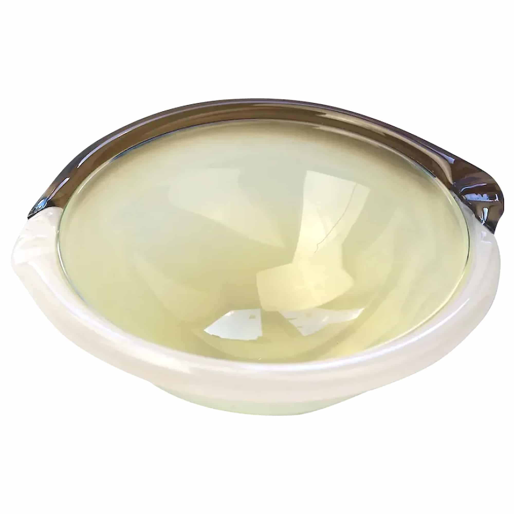 Vintage Art Glass Contemporary alabastro type Bowl probably Murano/Boda C.20thC