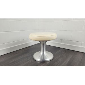 1960s Aluminium Space Age Stool