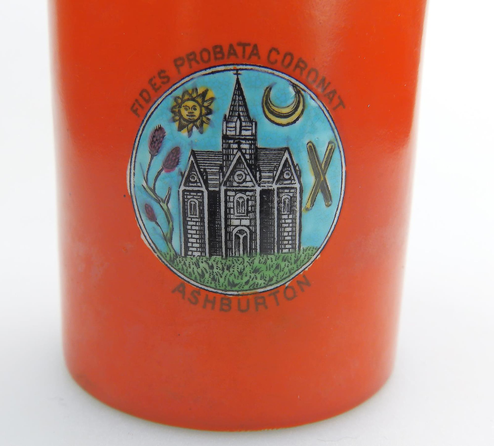 A very rare Art Deco ceramic Carlton Ware Devon advertiser Preserve Pot C.1926+