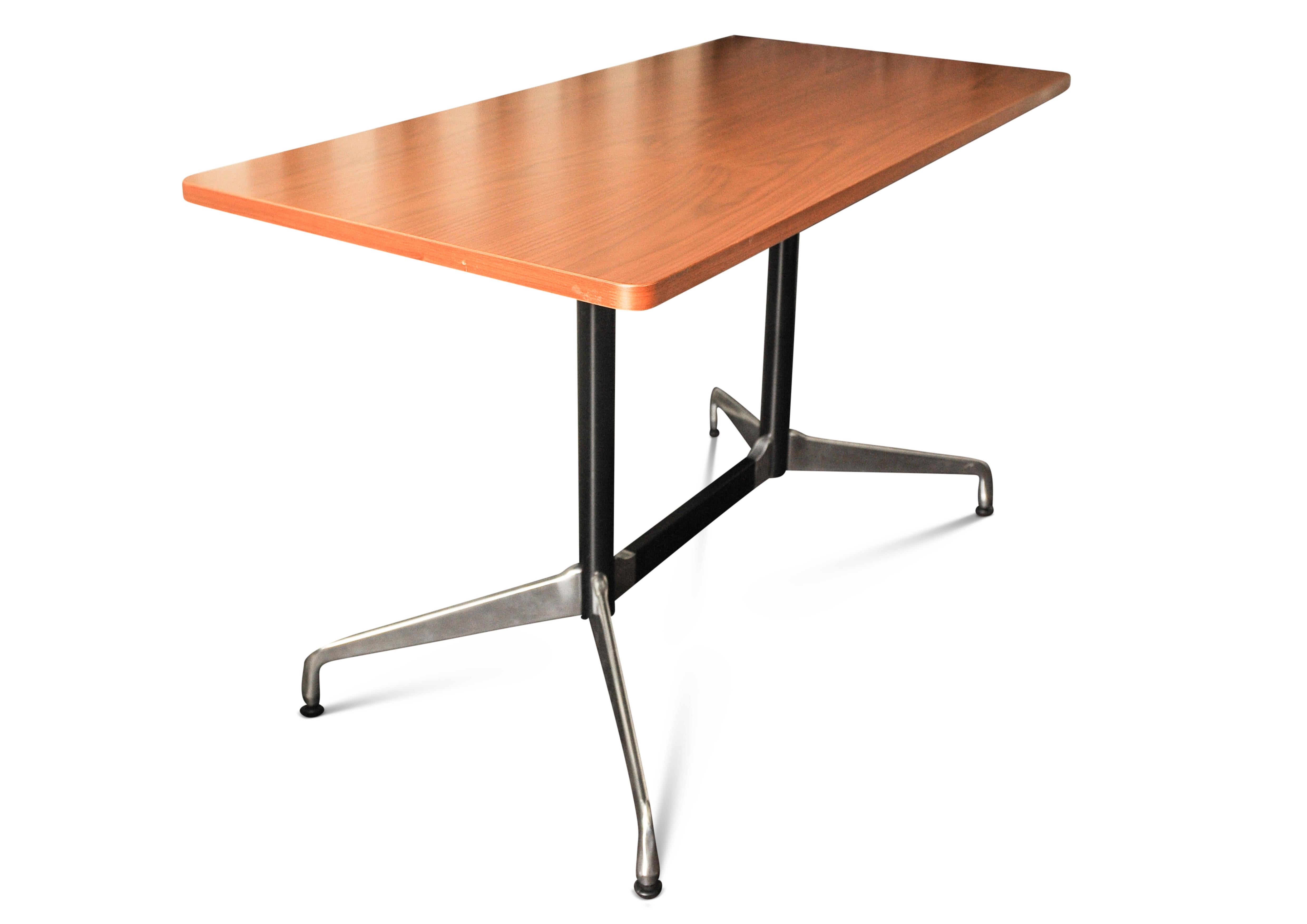 Charles and Ray Eames for Herman Miller Walnut & Steel Conference Table