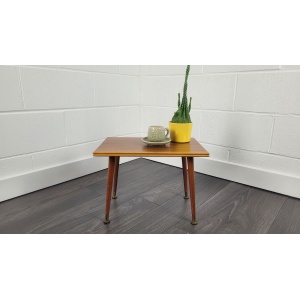 1960s small Coffee or Side Table with Dansette Legs